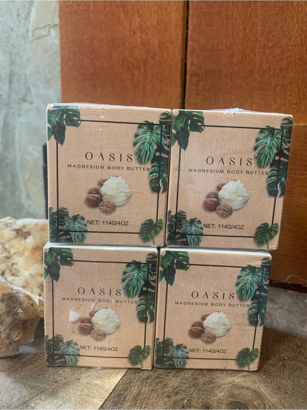 Oasis Magnesium Body Butter New- 4 total